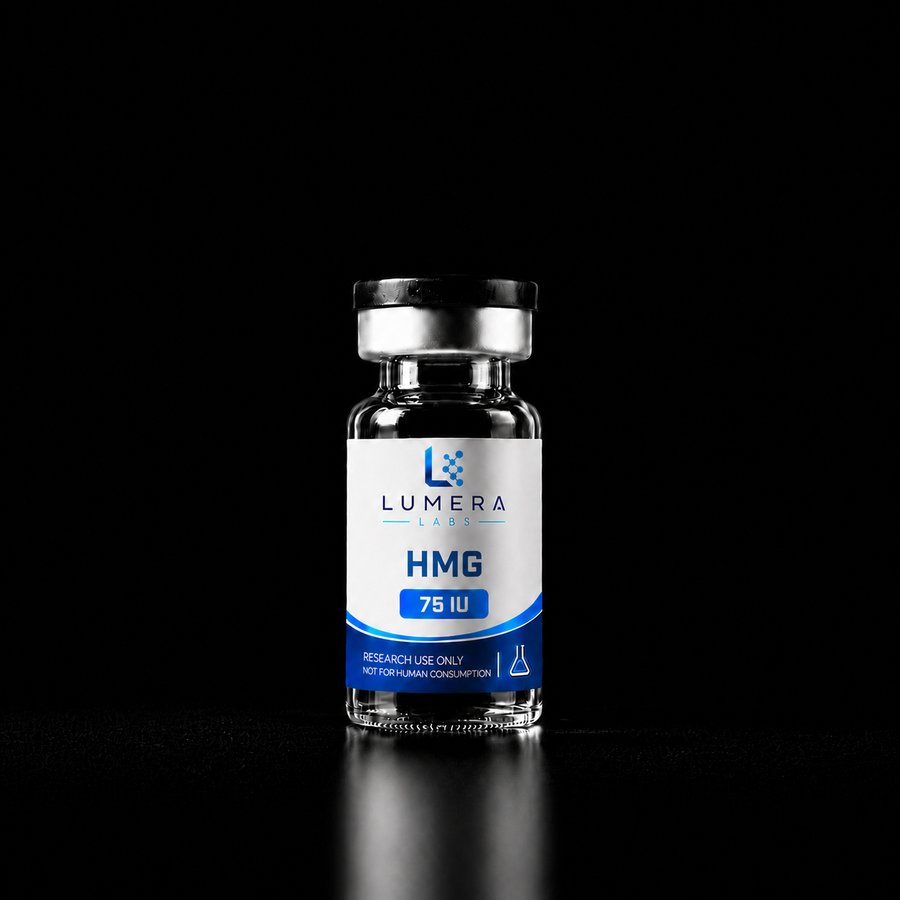 HMG 75 IU vial